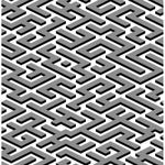 Papel-de-Parede-Vinilico-Geometrico-Labirinto-Cinza-e-Preto