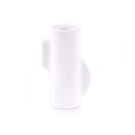 Vaso Cerâmica Delfos III Branco 01