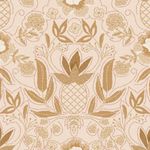Papel-de-Parede-Abacaxis-Marrom-e-Bege