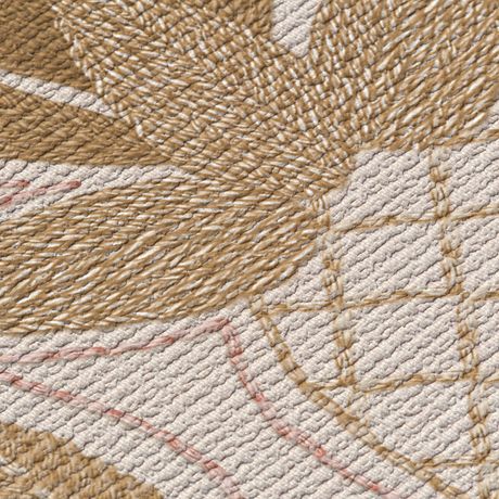 Papel de Parede Abacaxis Marrom e Bege