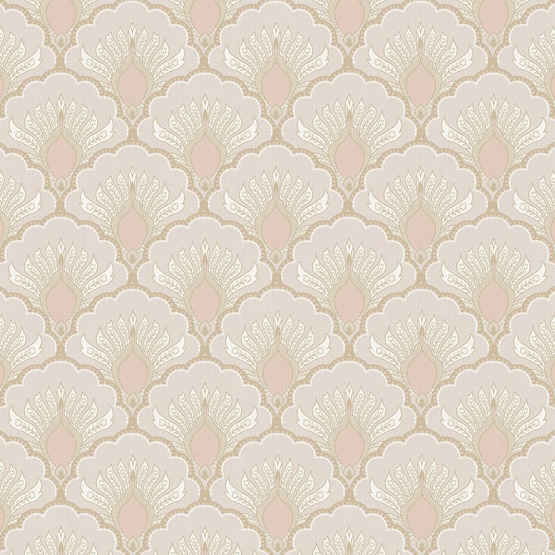 Papel-de-Parede-Arabesco-Texturizado-Bege
