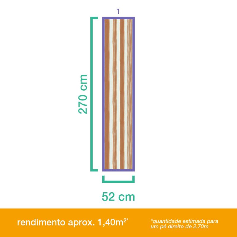 Papel-de-Parede-Listras-Trinchado-Grande-Laranja