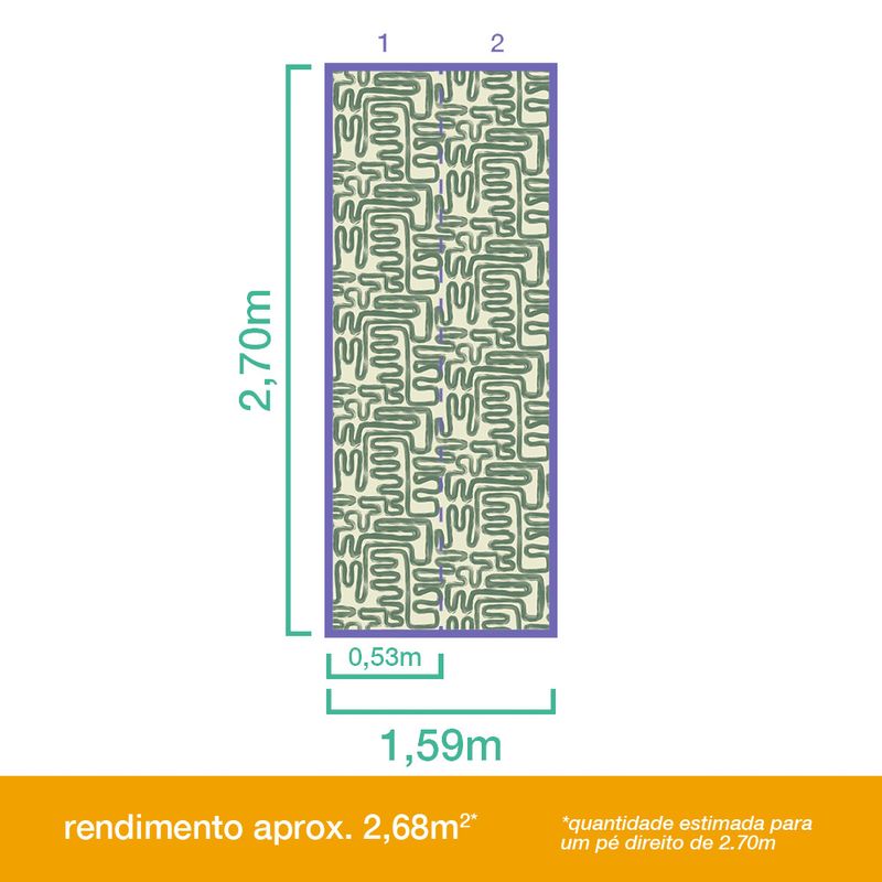 Painel-de-Parede-Serpentina-Verde