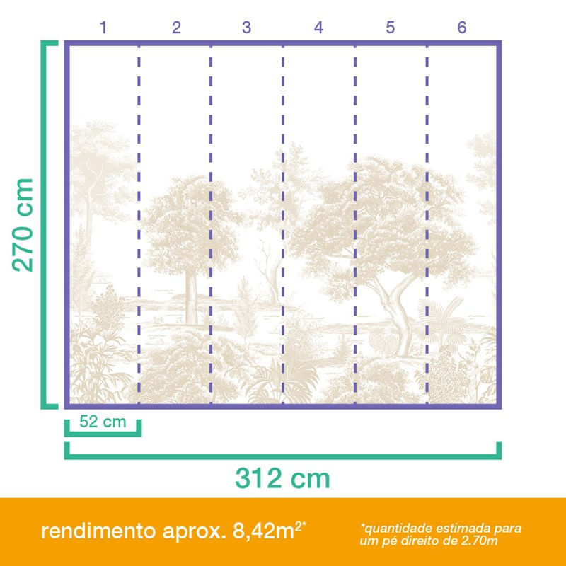 Painel-de-Parede-Arvoredo-Bege