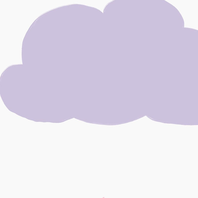 Painel-de-Parede-Nuvens-Lilas