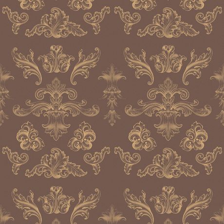 Painel de Parede Ornamentos Marrom