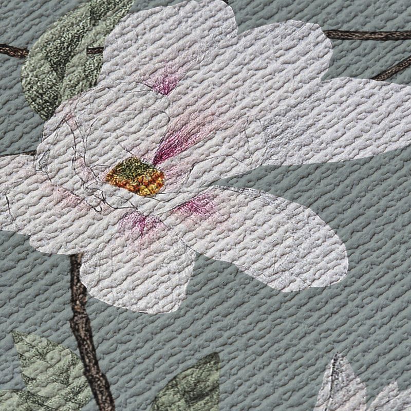 Papel-de-Parede-Vinilico-Flores-na-Selva-Verde-e-Branco