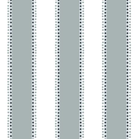 Papel de Parede Vinílico Listrado II Branco e Azul Marinho