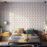 Papel-de-Parede-Vinilico-Flores-Felizes-I-Amarelo-e-Bege