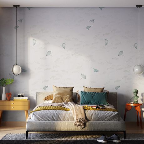 Painel de Parede Mergulho Azul