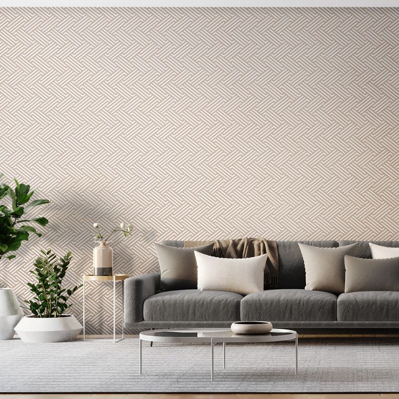 Papel-de-Parede-Vinilico-Relevo-Ranhura-Bege-e-Marrom