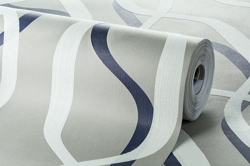 Papel-de-Parede-Vinilico-Linhas-Ondas-Cinza-e-Azul