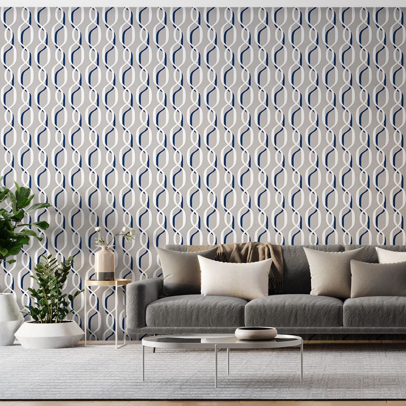 Papel-de-Parede-Vinilico-Linhas-Ondas-Cinza-e-Azul
