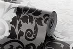 Papel-de-Parede-Vinilico-Arabesco-Degrade-Preto-e-Branco