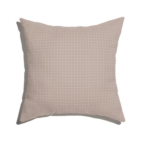 Capa de Almofada Fofurice IV Marrom e Branco