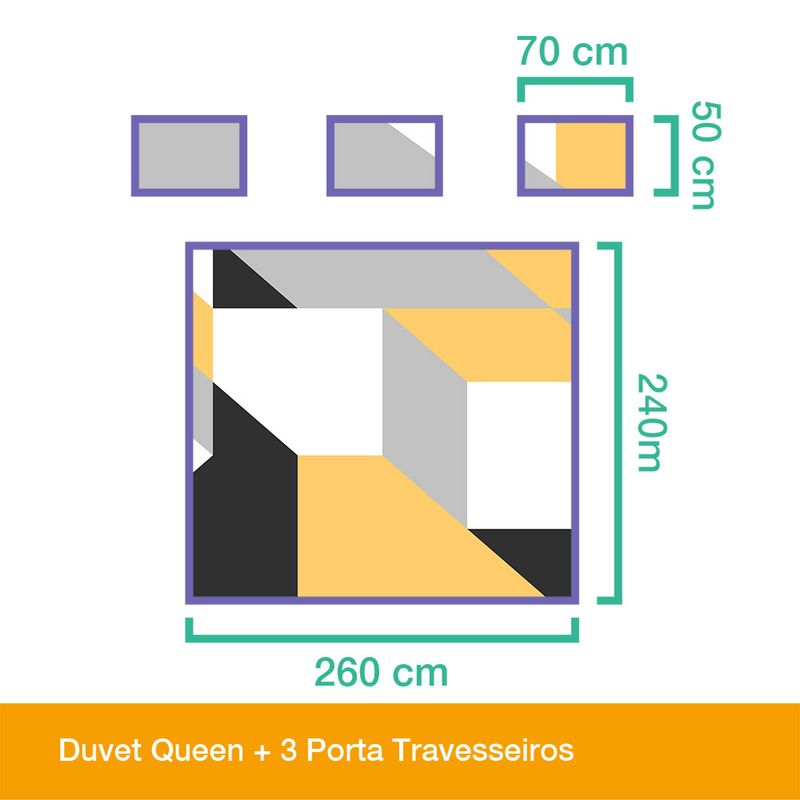 Capa-de-Edredom-Geometrico-Grande-Cinza-e-Amarelo