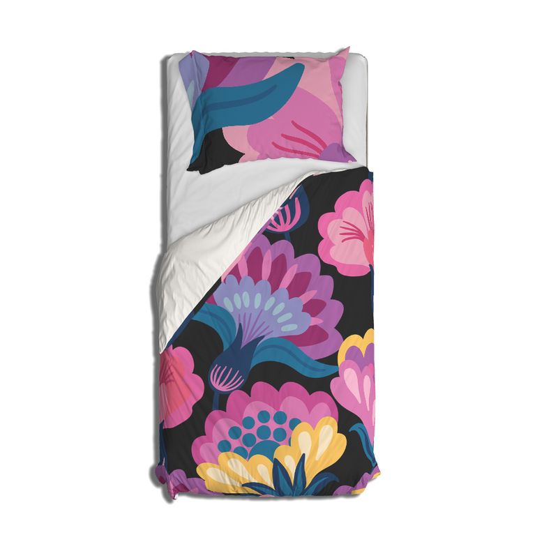 Capa-de-Edredom-Floresta-Colorida-Rosa-e-Lilas