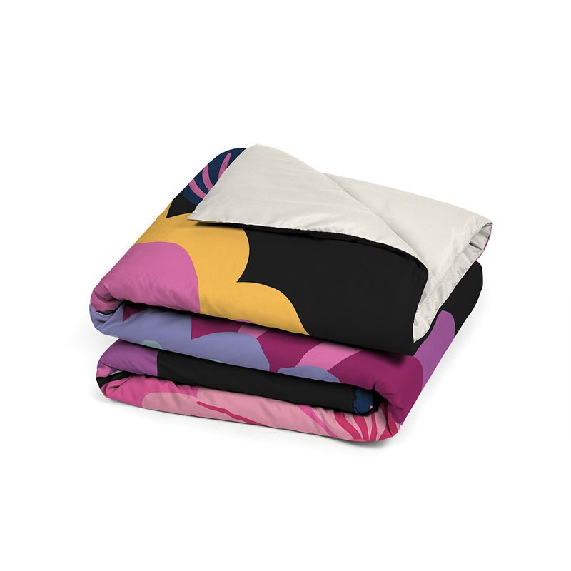 Capa-de-Edredom-Floresta-Colorida-Rosa-e-Lilas