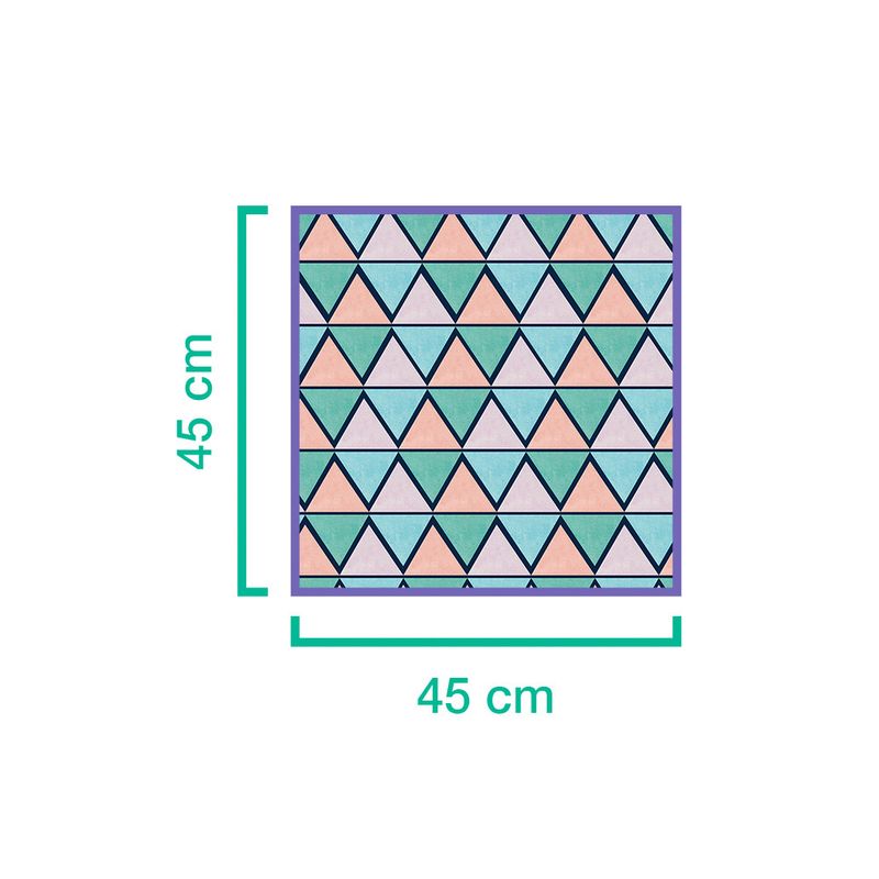 Capa-de-Almofada-Geometrico-Encantado-Verde-e-Laranja