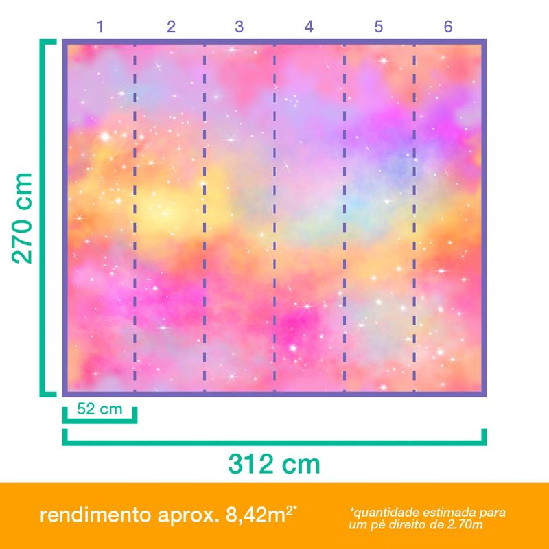 Painel-de-Parede-Nebulosa-Rosa-e-Amarelo